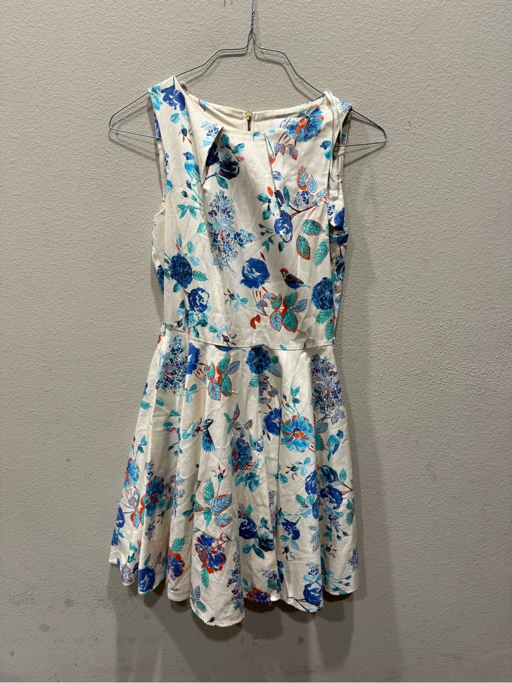 Closet London Dress Size 10 Blue & White